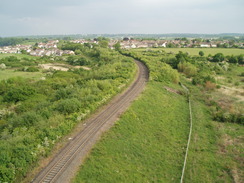 P20105260209	The view down from the M5 Avonmouth bridge.