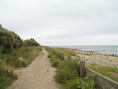 P20107070017	Heading east towards Felpham.