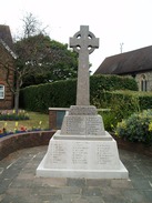 P20107070148	A war memorial in Lancing.