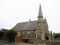 P20107070152	A church in Lancing.