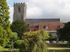 P20107210019	Looking across to Wareham church.