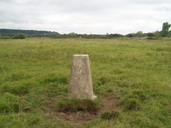 P20108030057	The trig pillar on Winkton Common.