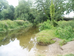 P20108030147	A tributary of the Avon to the south of Ringwood.