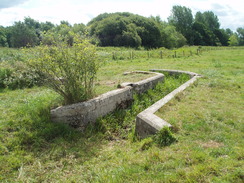 P20108050081	A strange concrete structure on the path.