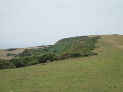 P20108080039	Heading east from Abbotsbury Castle.