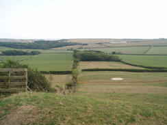 P20108080090	The view south from Merry Hill.