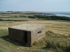 P20108080119	A pillbox on the flank of Chapel Hill.