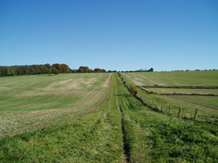 P2010A250109	Heading west along the Roman Road towards the A30.