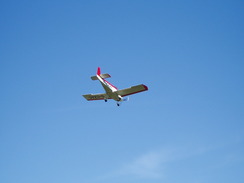 P2010A250122	A plane coming in to land at the airfieidl.