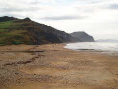 P2010B060008	Looking east from Charmouth.