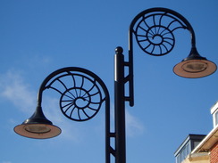 P2010B060048	Lampposts in Lyme Regis.