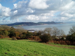 P2010B060083	Looking east from aboe Lyme Regis.