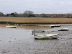 P20111021306	Boats in Christchurch Harbour.