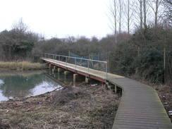 P20111041418	A footbridge over an inlet.