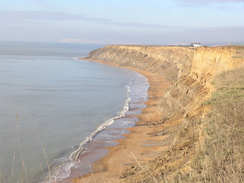 P20111201860	Following the cliffs northwest from Whale Chine.