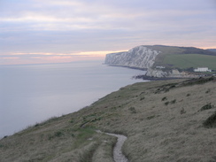 P20111201964	The path over Freshwater Cliff.