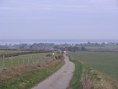 P20111242022	The road heading southeast from Thorley.