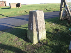 P20112142826	St Boniface Down trig pillar.