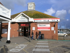 P20112142988	West Cowes ferry terminal.