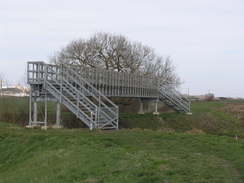 P201120113143196	The new bridge over Braham Dock.