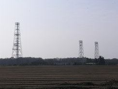 P20113283746	Masts at the Foxhall Heath transmitter station.