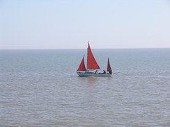 P20114084572	A yacht out at sea.