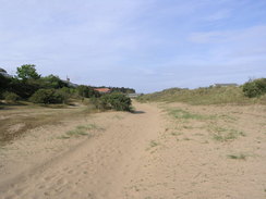 P20115235890	The path near Hunstanton lifeboat station.