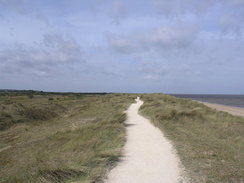 P20115235912	Following the path between Holme next the Sea and Thornham.