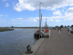 P20115246202	The quayside in Blakeney.