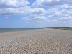 P20115246250	The beach at Cley Eye.