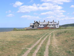 P20115246308	The coastguard cottages in Weybourne.