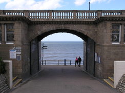 P20115246344	The path leading down to the promenade in Sheringham.