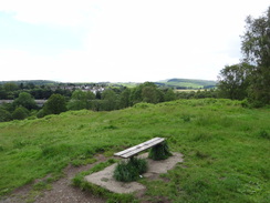 P2011DSC00048	The top of the climb in Allander Park.