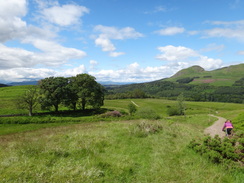 P2011DSC00075	The path leading towards Dumgoyach.