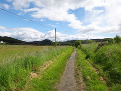 P2011DSC00086	Heading north along the course of the Blane Valley Railway.