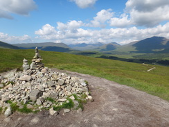 P2011DSC00513	The summit of Mam Carraigh.