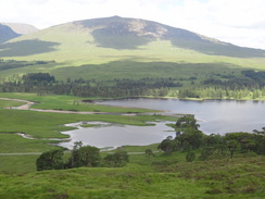 P2011DSC00515	Looking down over the western end of Loch Tulla.