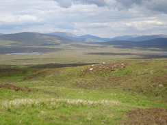 P2011DSC00596	The view from the top of the descent down into Glencoe.