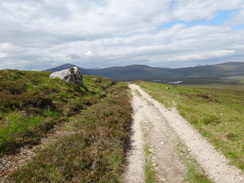 P2011DSC00599	The top of the descent down into Glencoe.