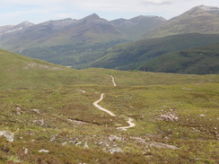 P2011DSC00699	Descending down towards Kinlochleven.