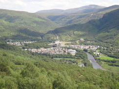 P2011DSC00750	The view back over Kinlochleven.