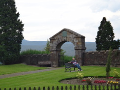 P2011DSC00857	The old gateway from Fort William.