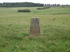 P2011DSC01151	A trig pillar below Rutland Water dam.