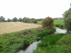 P2011DSC01229	The River Welland at Collyweston Bridge.