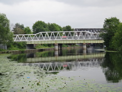 P2011DSC01455	The Railwarld footbridge.