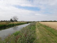 P2011DSC01572	Heading east along the northern bank of the Briggate River.