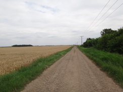 P2011DSC01608	Heading east from Bottom Hake's Farm.