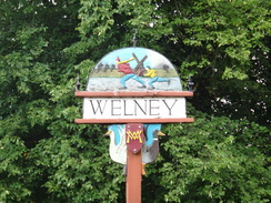 P2011DSC01793	Welney village sign.
