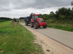 P2011DSC02322	A tractor on the track.