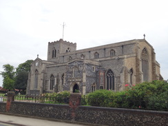 P2011DSC02417	Attleborough church.